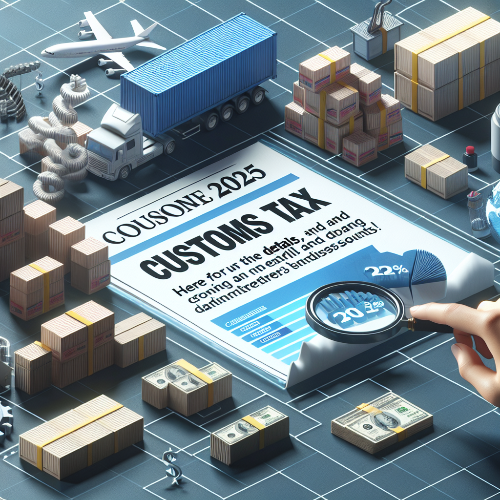 Gümrük Vergisi 2025'de ne olacak ? İşte Detaylar ve Tahmini indirimler!